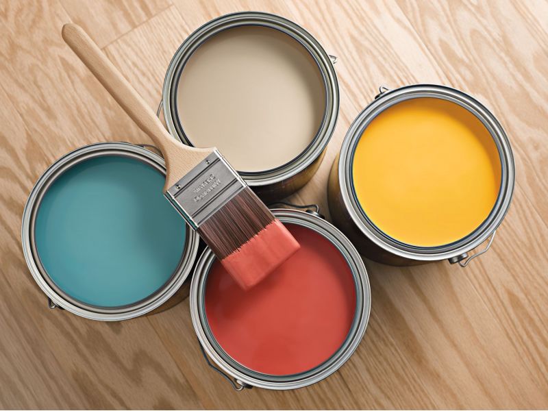 Выбор красок для различных типов поверхностей